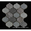 Water Drop Porcelain Glass Mixed Mosaic Tile